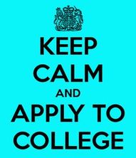 KEEP CALM AND APPLY TO COLLEGE